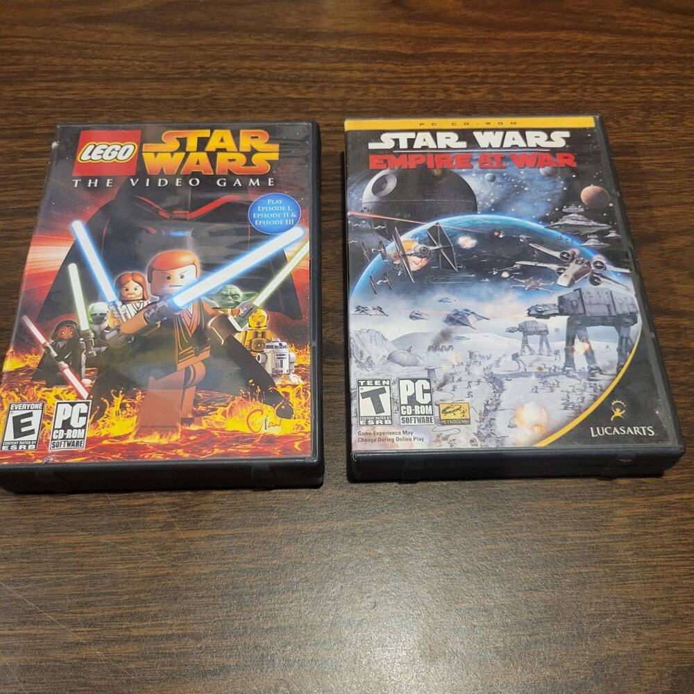Star Wars PC Game Lot